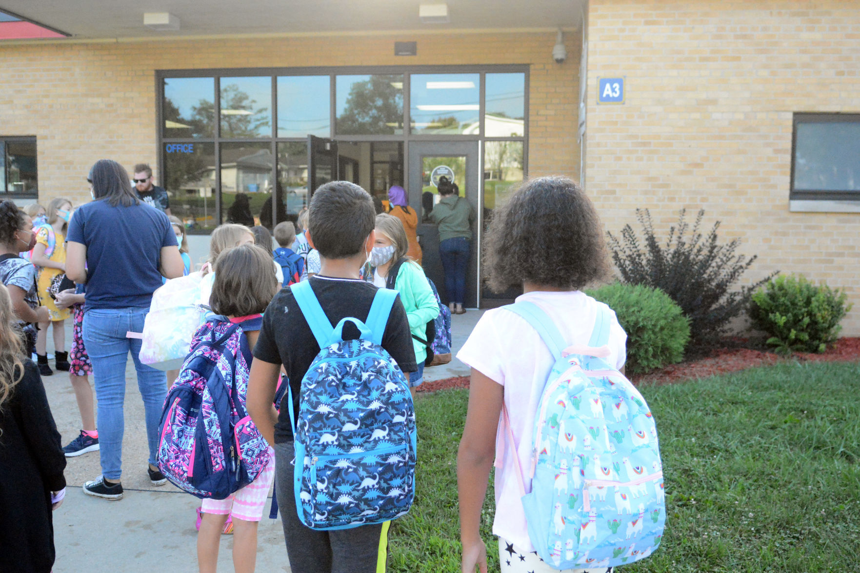 First day of school at Al Behrman
